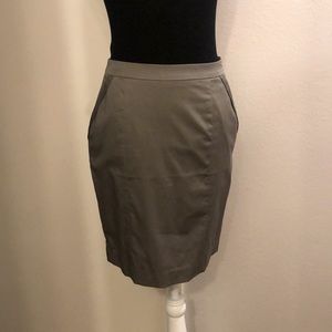 Knee length pencil skirt - Taupe, NWT
